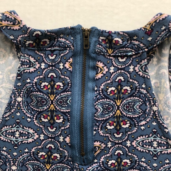 Pink Rose A-line Dress, Sz M - Picture 6 of 7